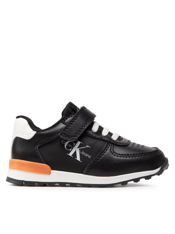 Calvin Klein Jeans Calvin Klein Jeans Sneakersy Low Cut Lace-Up/Velcro Sneaker V1B9-80133-0208 M Czarny