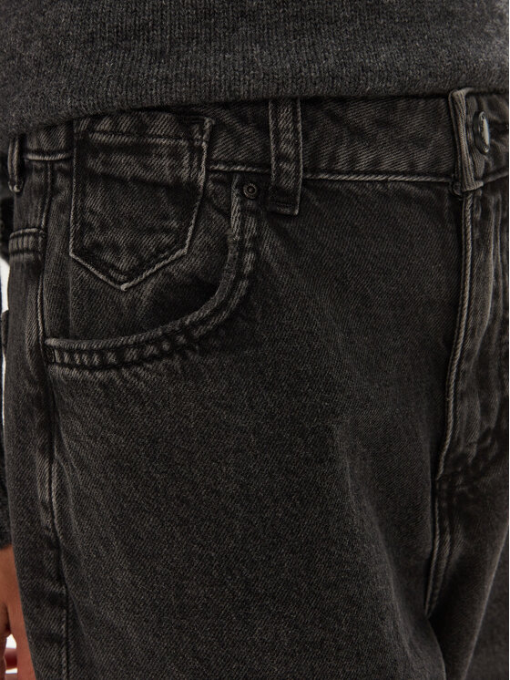 Mustang Mustang Jeansy Charlotte 1015572 Czarny Mom Fit