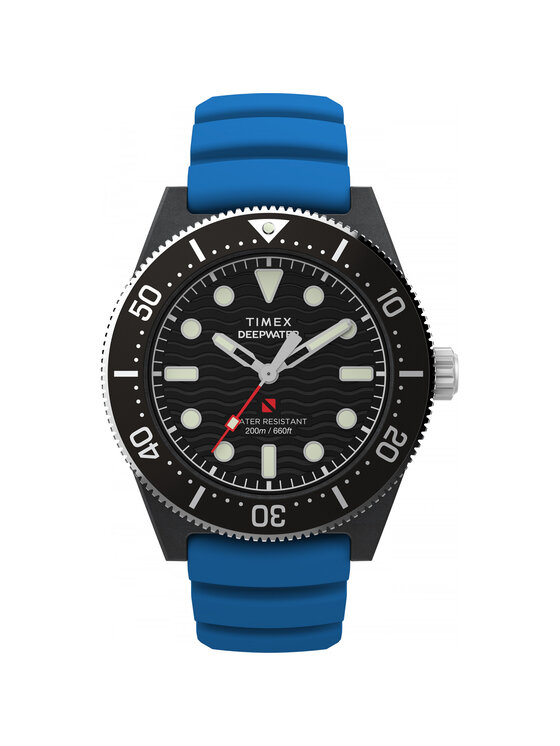 Timex Timex Zegarek TW2Y02500 Niebieski