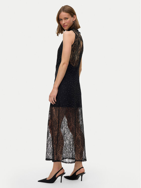 Vero Moda Vero Moda Sukienka wieczorowa Manja 10335406 Czarny Regular Fit