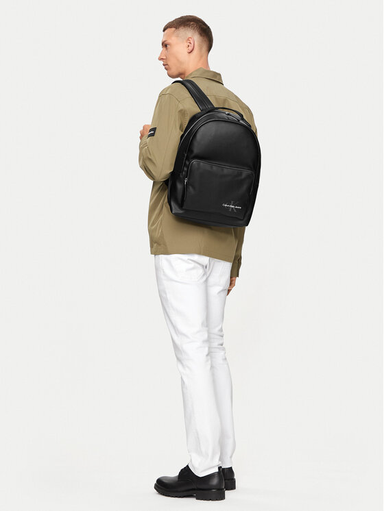 Calvin Klein Jeans Calvin Klein Jeans Σακίδιο Monogram Soft Campus Bp Angled40 K50K512035 Μαύρο