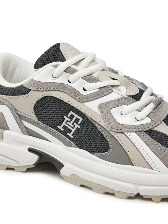 Tommy Hilfiger Tommy Hilfiger Sneakersy Modern Rugged Runner FW0FW08385 Szary