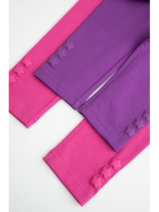 Coccodrillo Coccodrillo Legginsy ZC6122103HGK-007 Różowy