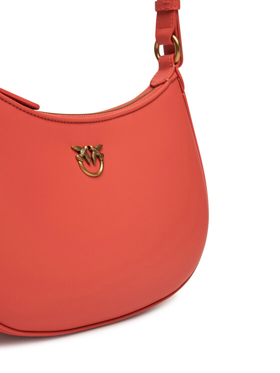 PINKO PINKO Torebka Half Moon Mini Fl 102790 A0F1 Koralowy