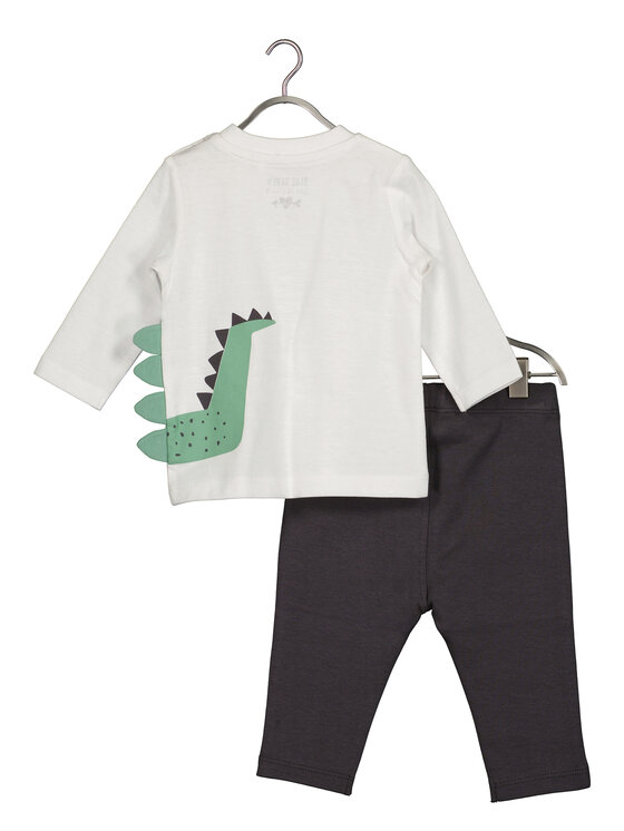 Blue Seven Blue Seven Completo body e pantaloni 422190 X Bianco Regular Fit