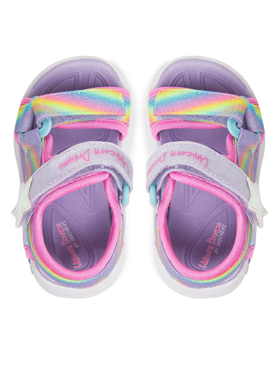 Skechers Skechers Sandały Unicorn Dreams Sandal-Dreamy Unicorns 303107N/LVMT Fioletowy