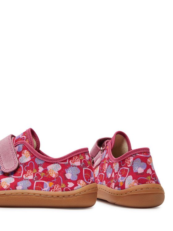 Froddo Froddo Пантофи Barefoot Canvas G1700390-2 S Розов