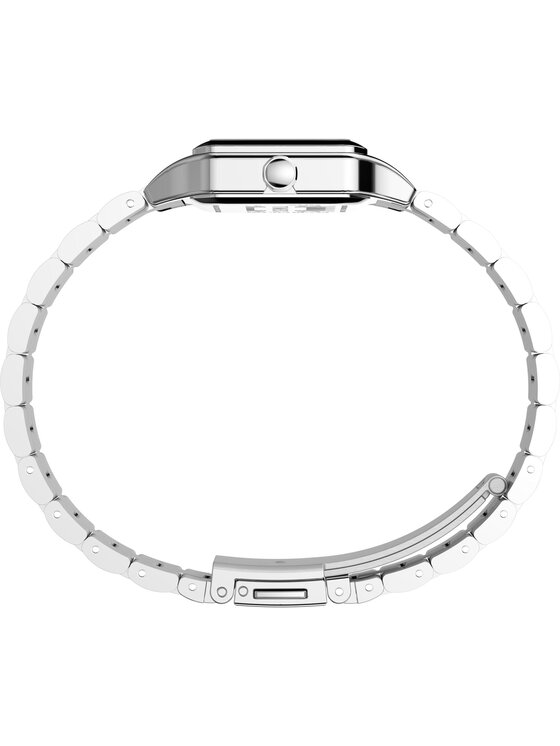 Timex Timex Zegarek TW2Y23800 Srebrny