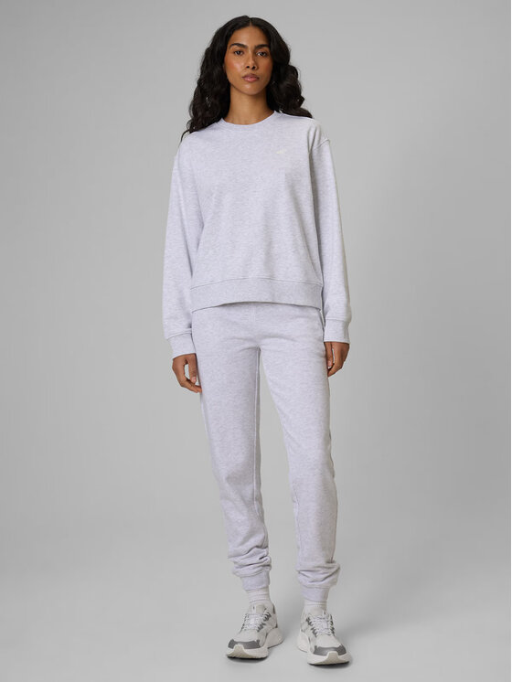 4F 4F Pantaloni da tuta 4FRMM00TTROF1843-27M Grigio Regular Fit