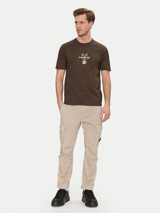 C.P. Company C.P. Company Riidest püksid 18CMPA056A005694G Khakivärviline Regular Fit