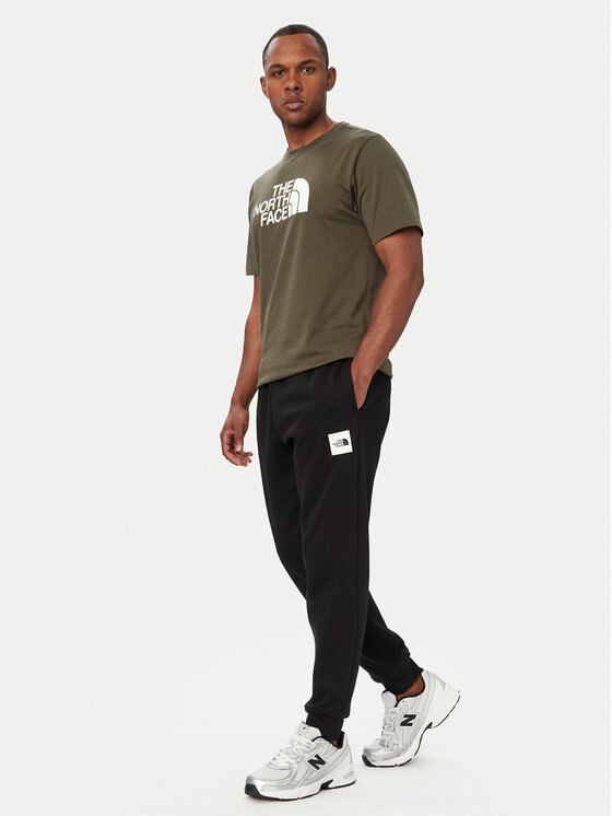 The North Face The North Face Spodnji del trenirke Box Half Dome NF0A8JB0 Črna Regular Fit