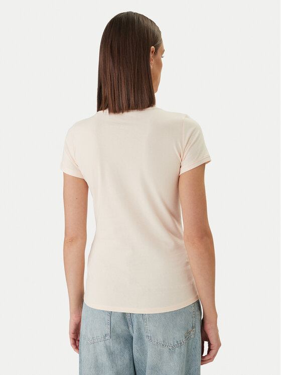Guess Guess T-Shirt W2YI45 J1314 Pomarańczowy Slim Fit