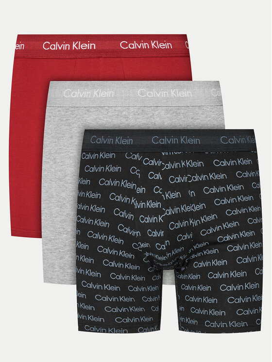 Calvin Klein Underwear Set Od 3 Para Bokserica 000NB3057A Šarena