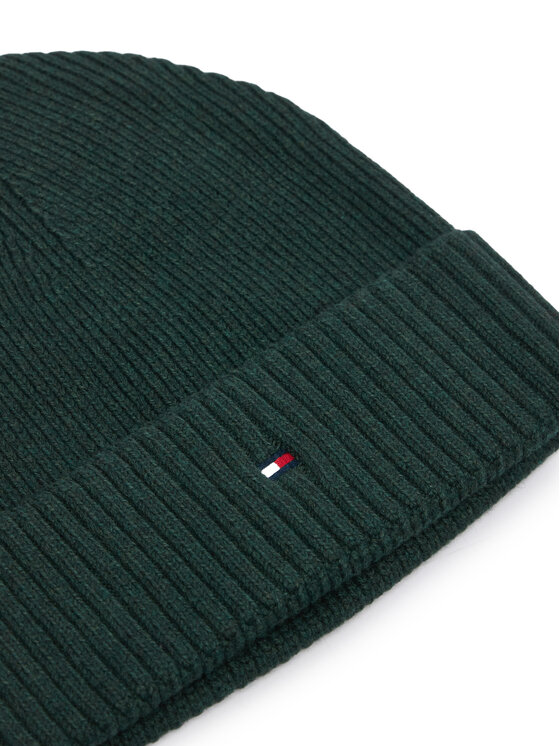 Tommy Hilfiger Tommy Hilfiger Czapka Flag AM0AM12796 Zielony ciemny