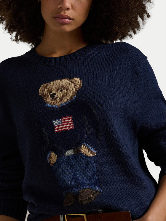 Polo Ralph Lauren Polo Ralph Lauren Pulover 710946137001 Bleumarin Regular Fit