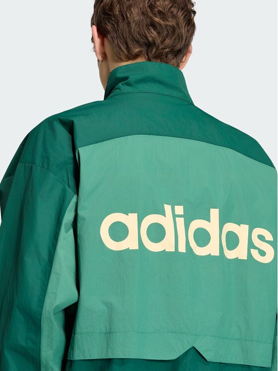 adidas adidas Bluza Munich 93 KT4321 Zielony Loose Fit