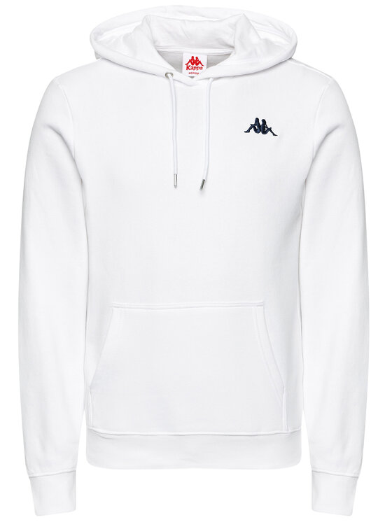 Kappa Kappa Majica dugih rukava 707390 Bijela Regular Fit