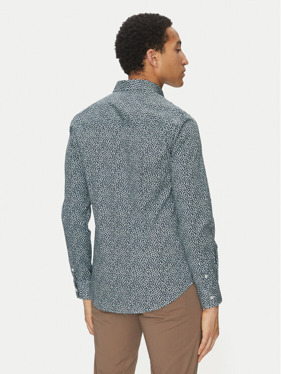Marciano Guess Marciano Guess Сорочка 4GHH02 4388Z Cиній Slim Fit