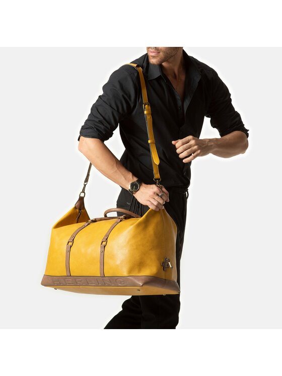 Herling Herling Borsa da viaggio Favrier Giallo