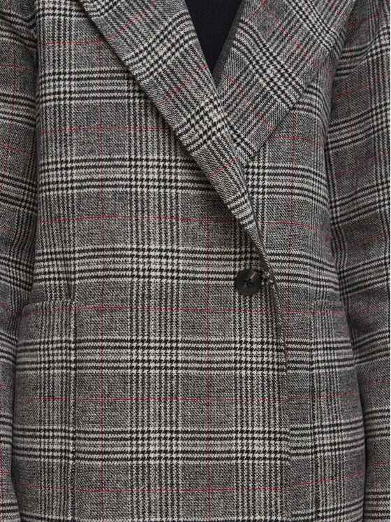 Tommy Hilfiger Tommy Hilfiger Wollmantel WW0WW51526 Grau Regular Fit