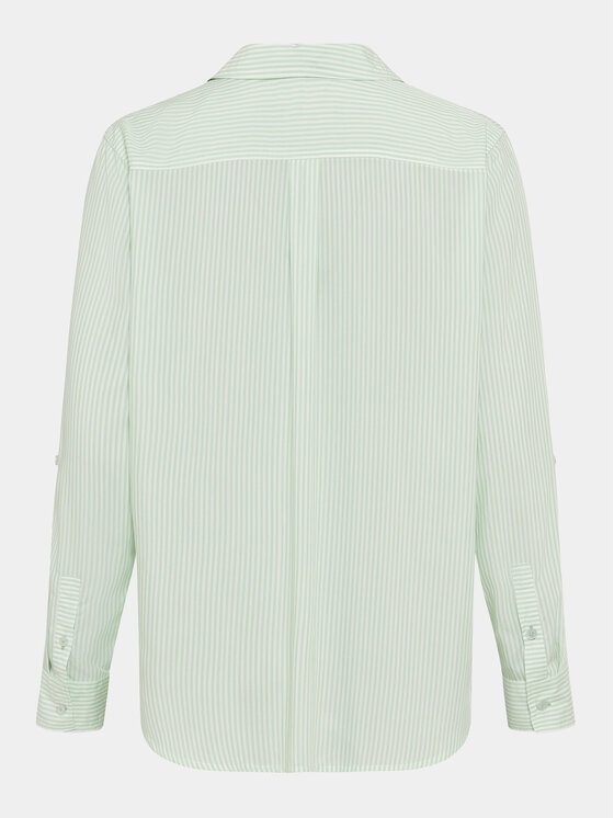 Olsen Olsen Košeľa 12001697 Zelená Relaxed Fit