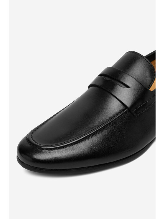 GINO ROSSI GINO ROSSI Loaferke EO-BENITO-02 126AM Črna