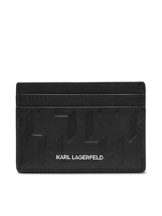 KARL LAGERFELD KARL LAGERFELD Kredītkaršu turētājs A1M32098 Melns