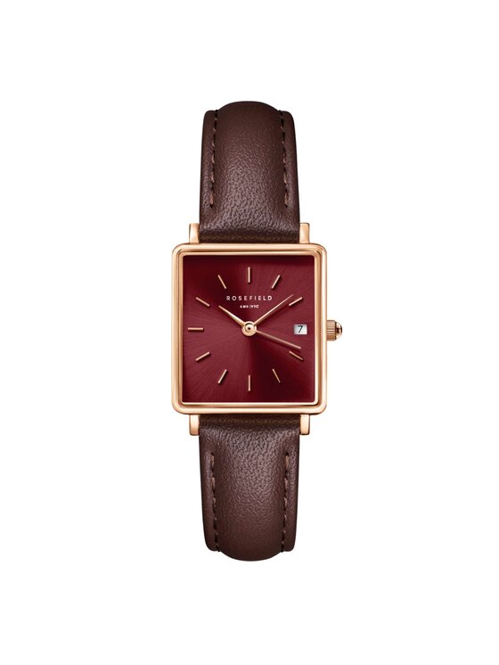 Rosefield Rosefield Zegarek Boxy XS Czerwony