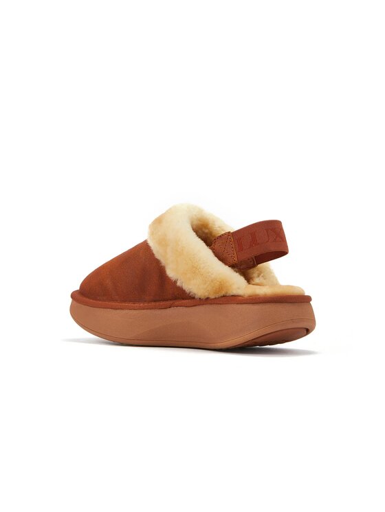 Australia Luxe Australia Luxe Kapcie PEG256N-TA Brązowy