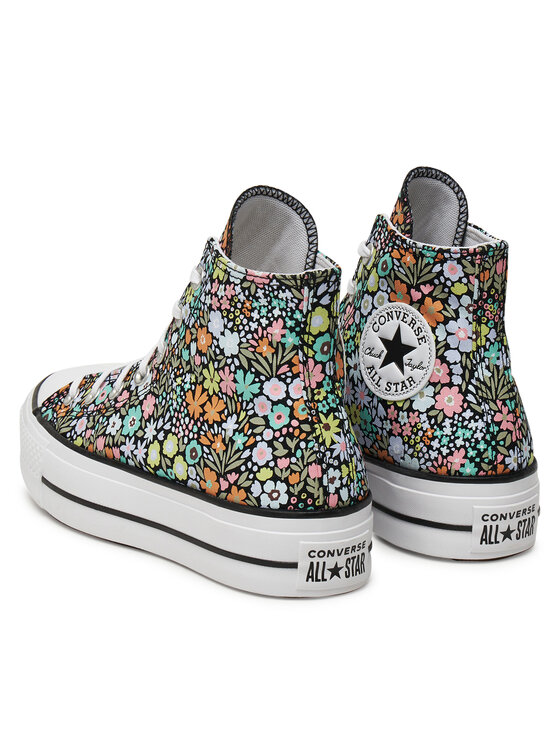 Converse Converse Trampki Chuck Taylor All Star Lift Allover Florals A15009C Kolorowy