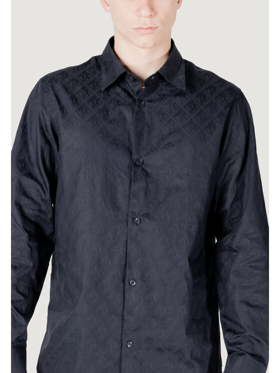Armani Exchange Armani Exchange Camicia XM000197 AF12179 Blu Casual Fit
