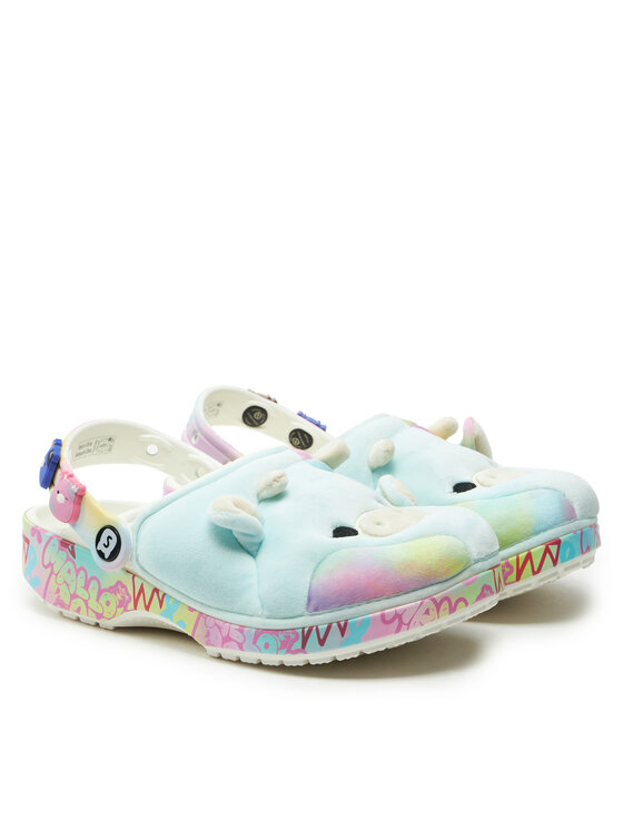 Crocs Crocs Nazouváky Classic Squishmallows Cow Clog 210852 Světle modrá