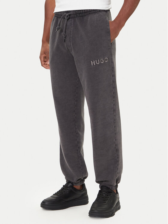 HUGO HUGO Donji dio trenerke Delwony 50546385 Siva Relaxed Fit