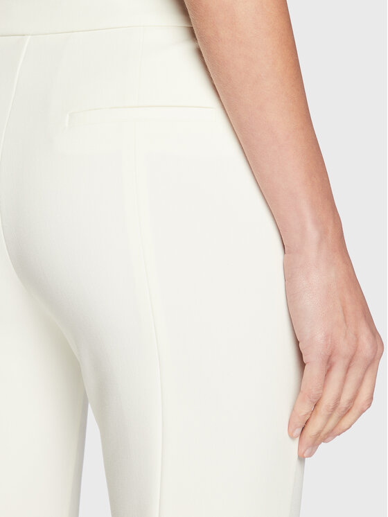 Marciano Guess Marciano Guess Παντελόνι υφασμάτινο 1BGB32 9653Z Εκρού Regular Fit