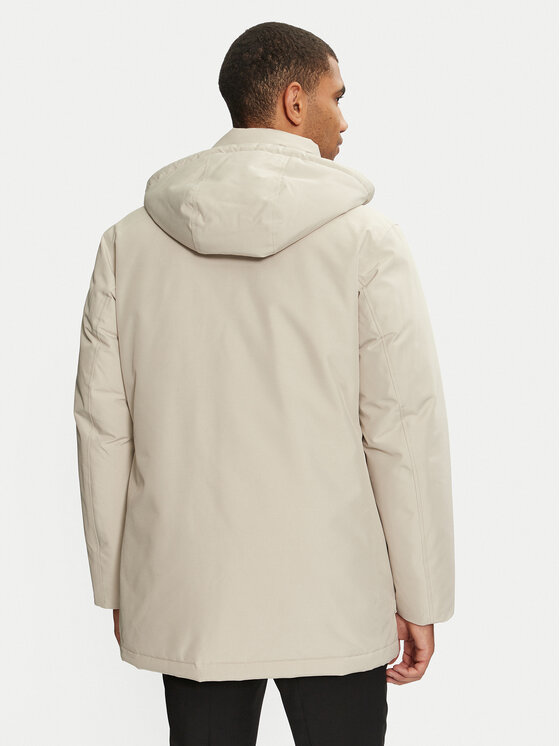 BOSS Boss Зимно яке Osiass 50499551 Бежов Regular Fit