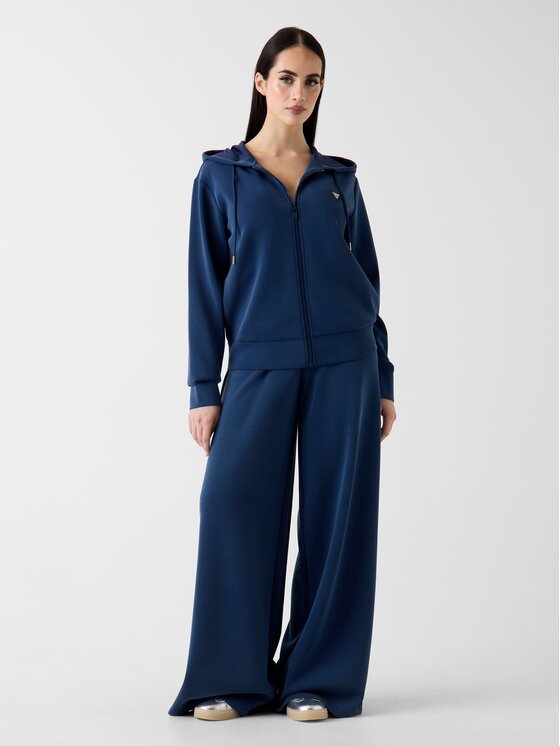 Guess Guess Felpa V4YQ06 KCAY2 Blu scuro Regular Fit