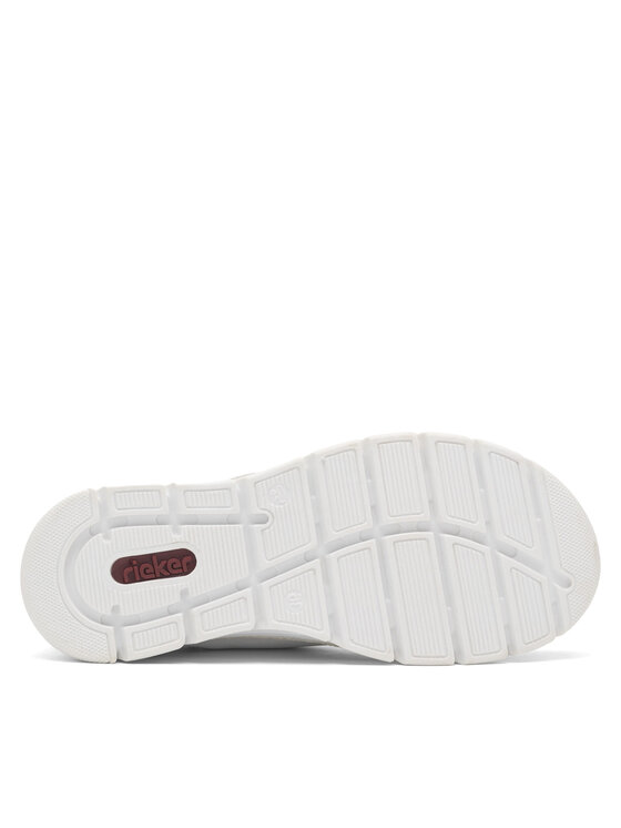 Rieker Rieker Sneakersy 55064-80 Biały
