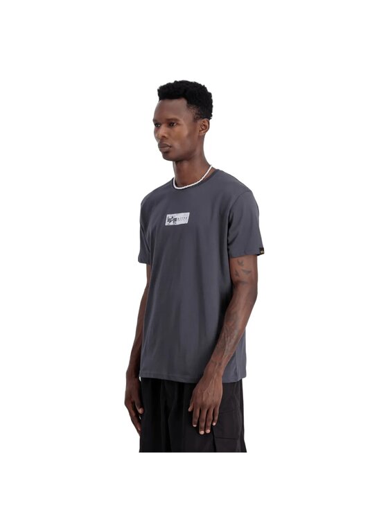Alpha Industries Alpha Industries T-Shirt AI.148514 Szary Regular Fit