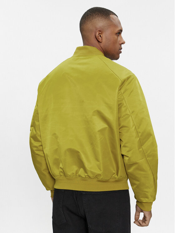 Calvin Klein Calvin Klein Bomber striukė Hero K10K109907 Žalia Relaxed Fit