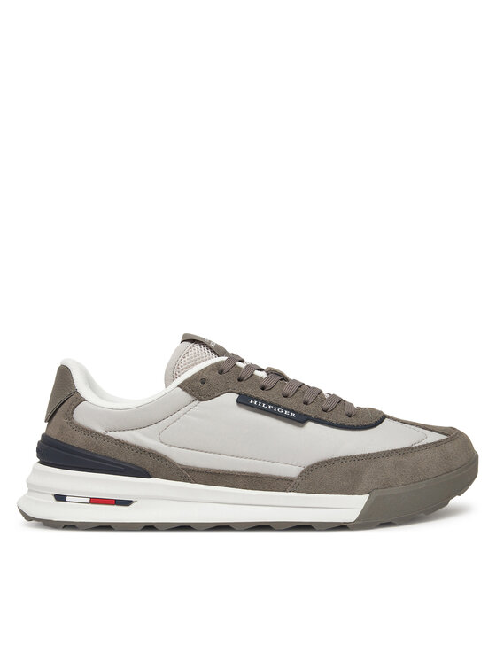 Sneakers Tommy Hilfiger Retro Runner Nylon Mix FM0FM05523 Bej