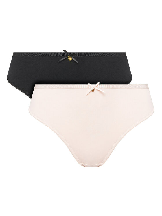 Selmark Selmark Set di 2 culotte classiche 00256 Multicolore