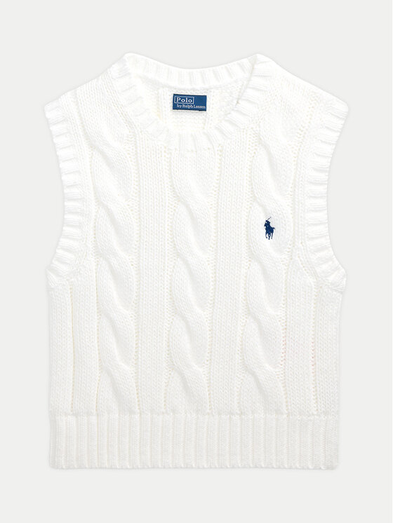 Polo Ralph Lauren Polo Ralph Lauren Džemperis 211959295001 Balts Slim Fit