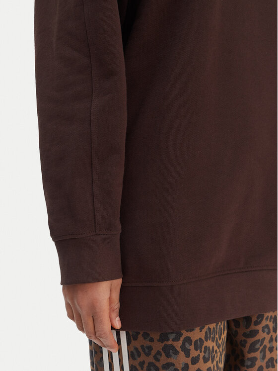 adidas adidas Суитшърт Essentials KD9120 Кафяв Oversize