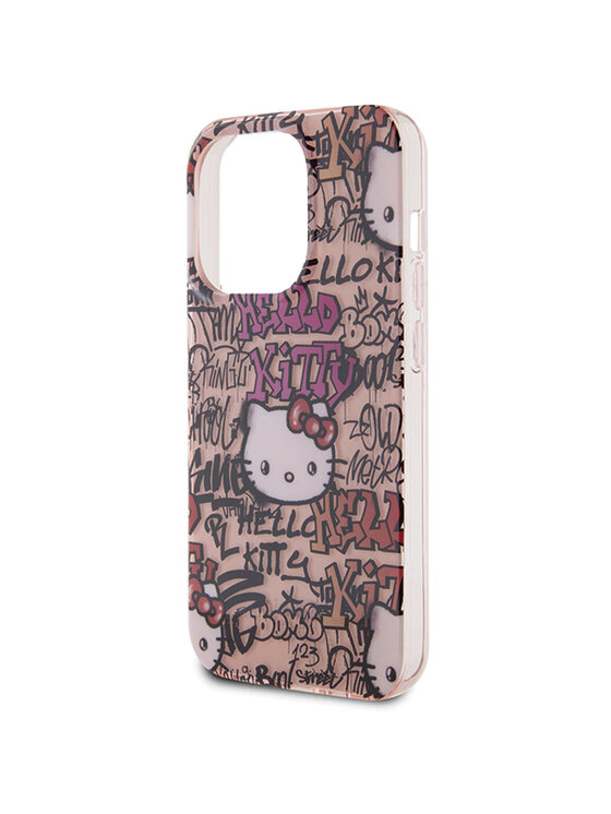 Hello Kitty Hello Kitty Etui na telefon iPhone 14 Pro Max Różowy