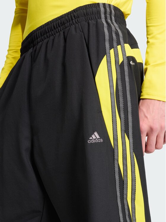 adidas adidas Spodnie dresowe LOOSE CUTLINE Czarny Loose Fit