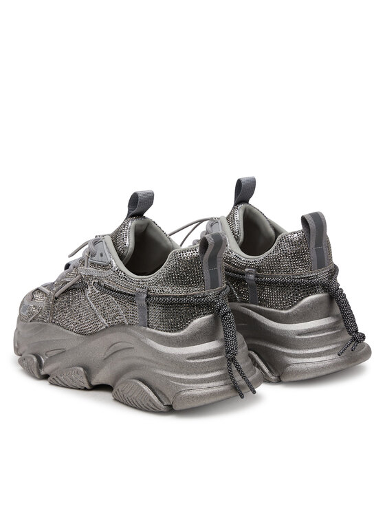 Steve Madden Steve Madden Tenisice Vault 2R SM11003549 Srebrna