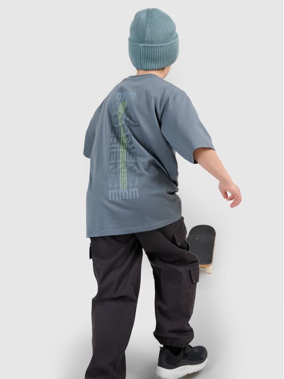 4F 4F T-shirt 4FJRAW25TTSHM3166-46S Verde Oversize