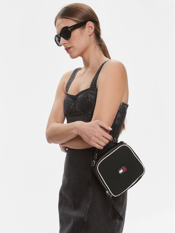 Tommy Jeans Tommy Jeans Сумка Tjw Heritage Camera Bag AW0AW16100 Чорний