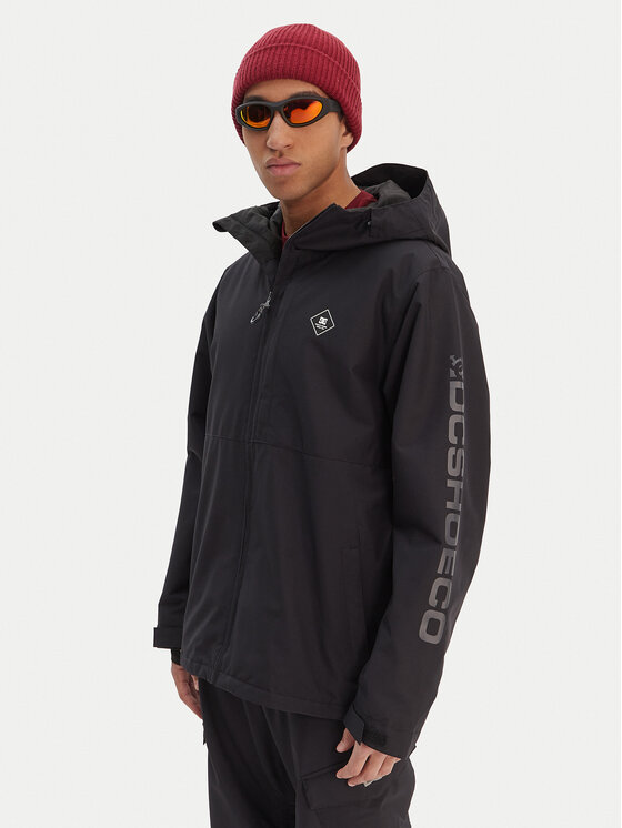 DC Shoes Kurtka narciarska Basis ADYTJ03096 Czarny Regular Fit