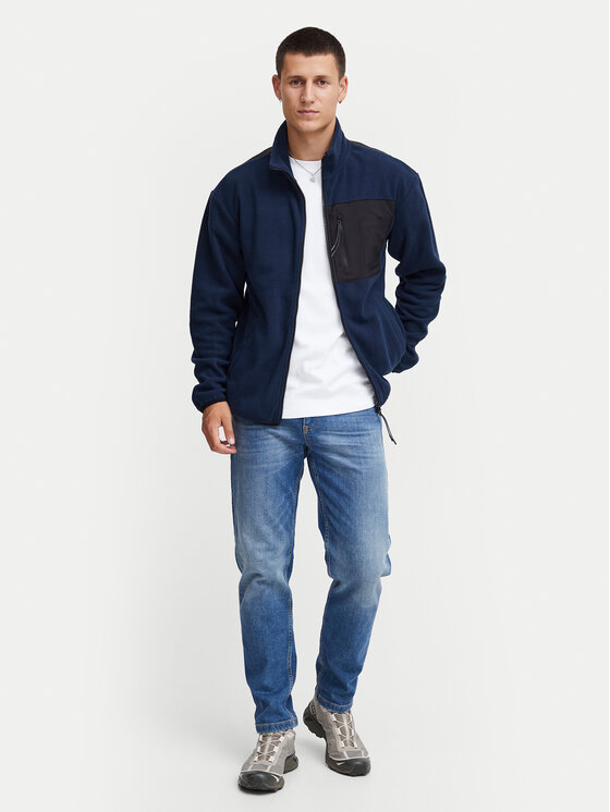 Blend Blend Felpa di pile 20715834 Blu scuro Regular Fit